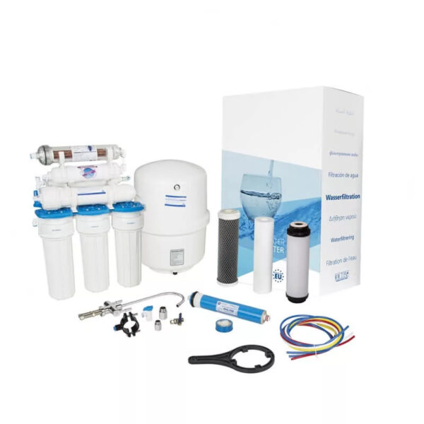 Aquafilter RO 7 Plusz ozmózis víztisztító - dupla csappal