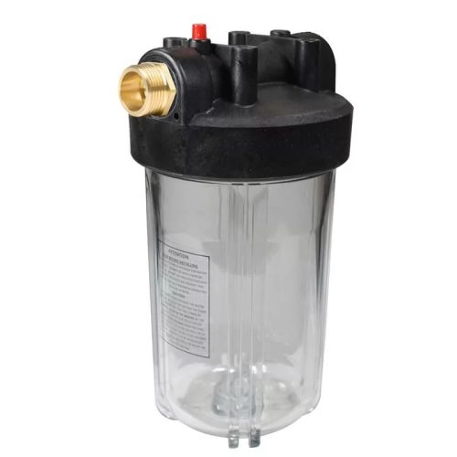 Geyser Központi vízszűrőház – 10″-os Big Blue, konzollal, szűrőház kulccsal