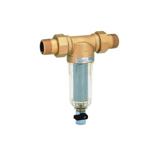Rézfejes mosható előszűrő nyomásmérővel, 50 mikron 1″